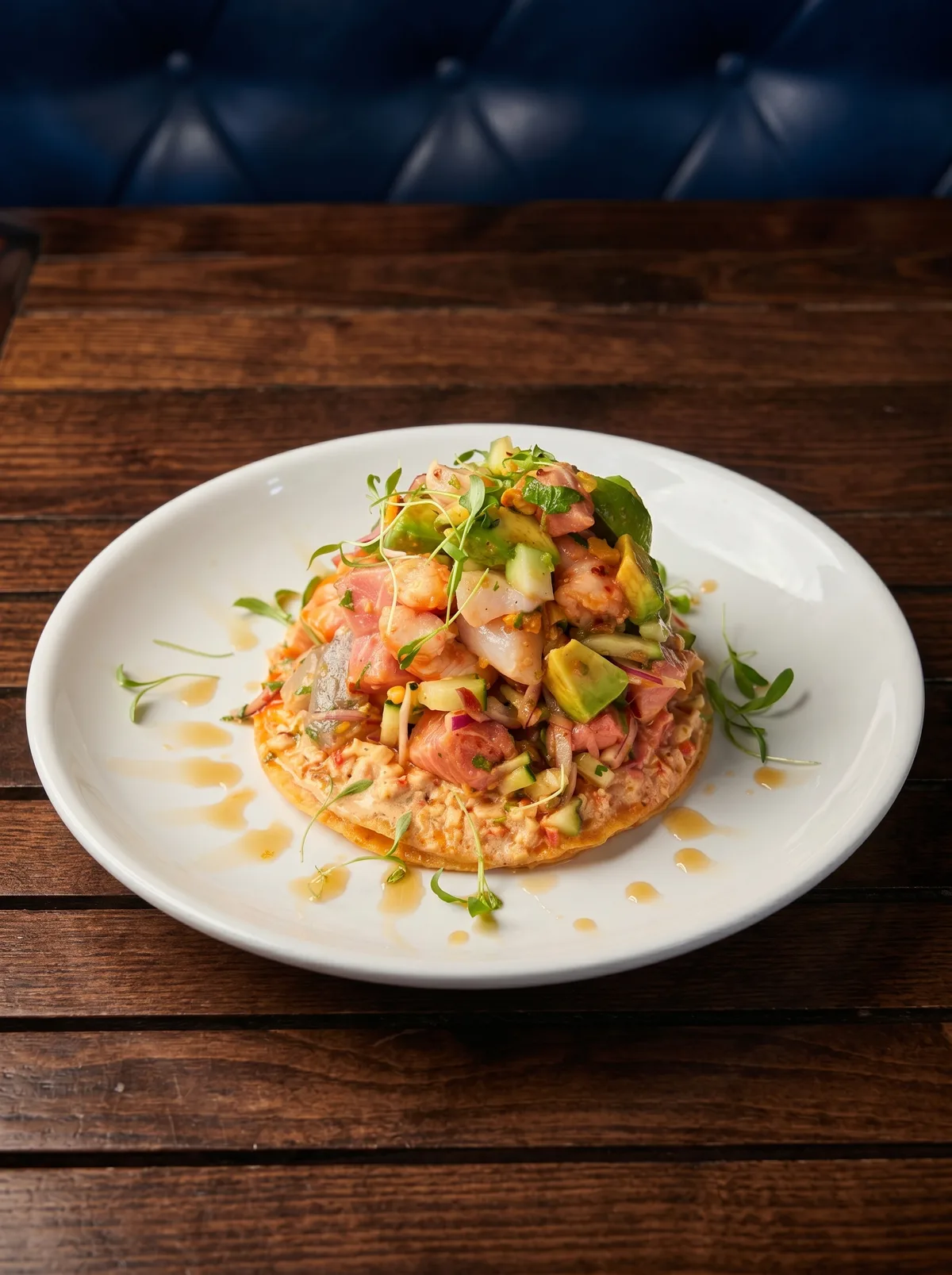 Tostada de Salmón